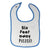 Cloth Bibs for Babies 6 Feet Away Please Social Distancing Quarantine Cotton - Cute Rascals