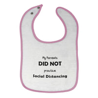 Cloth Bibs for Babies Parents Practice Distancing Quarantine Baby Cotton - Cute Rascals