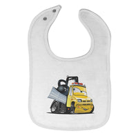 Cloth Bibs for Babies Tow Truck Carrying Weight Trucks Baby Accessories Cotton - Cute Rascals