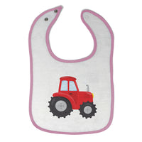 Cloth Bibs for Babies Red Tractor 2 Baby Accessories Burp Cloths Cotton - Cute Rascals