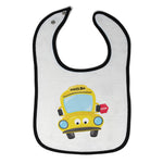 Cloth Bibs for Babies School Bus 2 Baby Accessories Burp Cloths Cotton - Cute Rascals