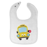 Cloth Bibs for Babies School Bus 2 Baby Accessories Burp Cloths Cotton - Cute Rascals