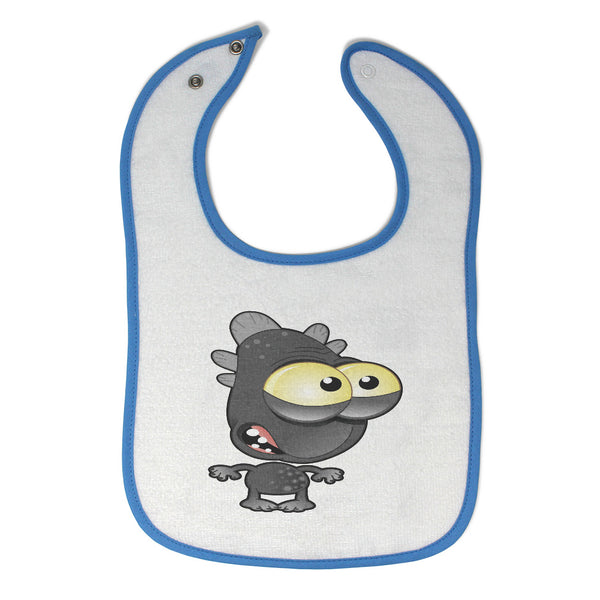 Cloth Bibs for Babies Monster Fish Cartoon Character Baby Accessories Cotton - Cute Rascals