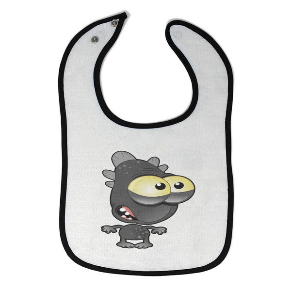 Cloth Bibs for Babies Monster Fish Cartoon Character Baby Accessories Cotton - Cute Rascals