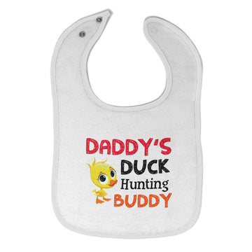 Cloth Bibs for Babies Daddy's Dad Father Duck Hunting Buddy Dad Father's Day