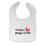 Cloth Bibs for Babies Daddy's Garage Buddy Mechanic Dad Father's Day Cotton - Cute Rascals