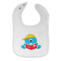 Cloth Bibs for Babies Student Monster Blue Characters Monsters Baby Accessories
