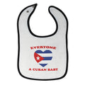 Cloth Bibs for Babies Everyone Loves Cuban Countries Baby Accessories Cotton