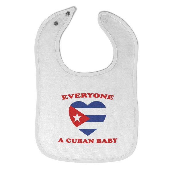 Cloth Bibs for Babies Everyone Loves Cuban Countries Baby Accessories Cotton - Cute Rascals