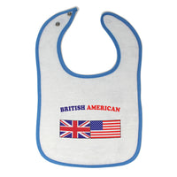 Cloth Bibs for Babies British American Countries Baby Accessories Cotton - Cute Rascals