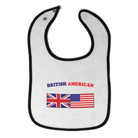 Cloth Bibs for Babies British American Countries Baby Accessories Cotton - Cute Rascals