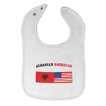 Cloth Bibs for Babies Albanian American Countries Baby Accessories Cotton - Cute Rascals
