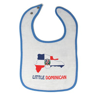 Cloth Bibs for Babies Little Dominican Style A Countries Baby Accessories Cotton - Cute Rascals