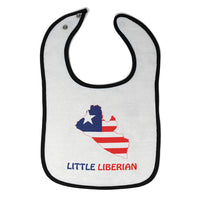 Cloth Bibs for Babies Little Liberian Countries Baby Accessories Cotton - Cute Rascals