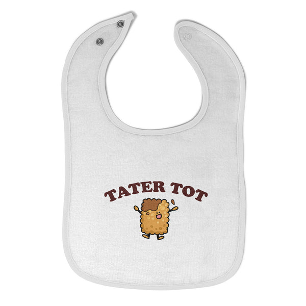 Cloth Bibs for Babies Tater Tot Baby Accessories Burp Cloths Cotton - Cute Rascals