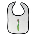Cloth Bibs for Babies Asparagus with Face Food & Beverage Vegetables Cotton