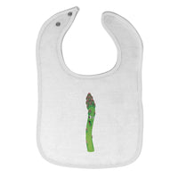 Cloth Bibs for Babies Asparagus with Face Food & Beverage Vegetables Cotton - Cute Rascals