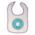 Cloth Bibs for Babies Blue Donuts Eyes Food and Beverages Desserts Cotton - Cute Rascals