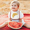 Cloth Bibs for Babies Croissant A Food and Beverages Bread Baby Accessories