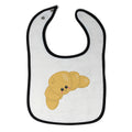 Cloth Bibs for Babies Croissant A Food and Beverages Bread Baby Accessories