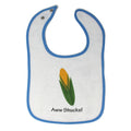 Cloth Bibs for Babies Aww Shucks! Corn on The Cob Funny Humor Baby Accessories