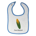 Cloth Bibs for Babies Aww Shucks! Corn on The Cob Funny Humor Baby Accessories