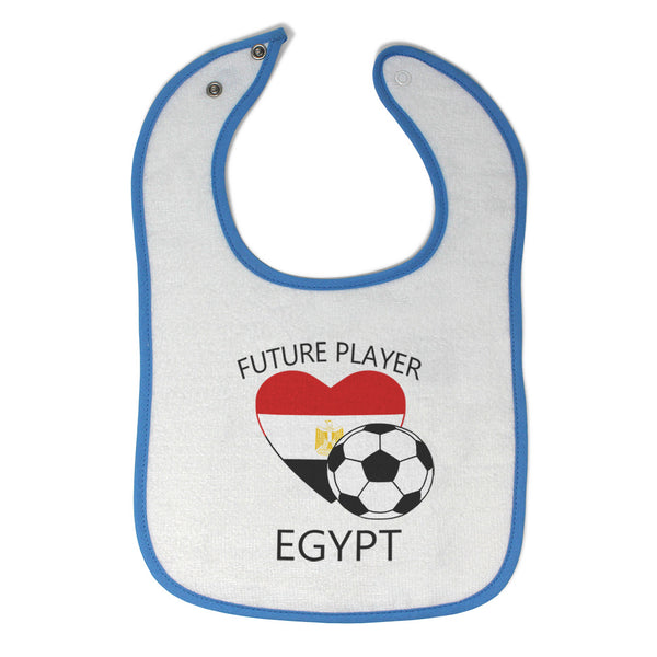 Cloth Bibs for Babies Future Soccer Player Egypt Future Baby Accessories Cotton - Cute Rascals