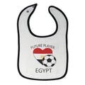 Cloth Bibs for Babies Future Soccer Player Egypt Future Baby Accessories Cotton