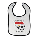 Cloth Bibs for Babies Future Soccer Player Egypt Future Baby Accessories Cotton - Cute Rascals