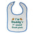 Cloth Bibs for Babies I'M Daddy's 1 Round Draft Pick Football Dad Father's Day - Cute Rascals