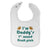 Cloth Bibs for Babies I'M Daddy's 1 Round Draft Pick Football Dad Father's Day - Cute Rascals