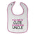 Baby Girl Bibs If You Think I'M Cute You Should See My Uncle Funny Style E - Cute Rascals