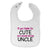 Baby Girl Bibs If You Think I'M Cute You Should See My Uncle Funny Style E - Cute Rascals
