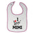 Cloth Bibs for Babies I Love Mimi Grandma Grandmother Baby Accessories Cotton - Cute Rascals