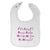 Baby Girl Bibs If I'M Crying It's Because Grandpa Drive His Motorcycle Cotton - Cute Rascals