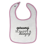 Cloth Bibs for Babies Young Scrappy & Hungry Baby Accessories Burp Cloths Cotton - Cute Rascals