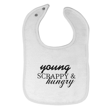 Cloth Bibs for Babies Young Scrappy & Hungry Baby Accessories Burp Cloths Cotton
