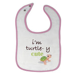 Cloth Bibs for Babies I'M Turtle Y Cute Animals Woodland Baby Accessories Cotton - Cute Rascals