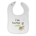 Cloth Bibs for Babies I'M Turtle Y Cute Animals Woodland Baby Accessories Cotton