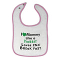 Cloth Bibs for Babies Love Mommy like Hobbit Loves 2 Breakfast Baby Accessories