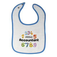 Cloth Bibs for Babies Future Accountant Funny Baby Accessories Cotton - Cute Rascals
