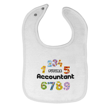 Cloth Bibs for Babies Future Accountant Funny Baby Accessories Cotton