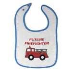 Cloth Bibs for Babies Future Firefighter B Future Profession Baby Accessories - Cute Rascals