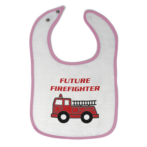 Cloth Bibs for Babies Future Firefighter B Future Profession Baby Accessories - Cute Rascals