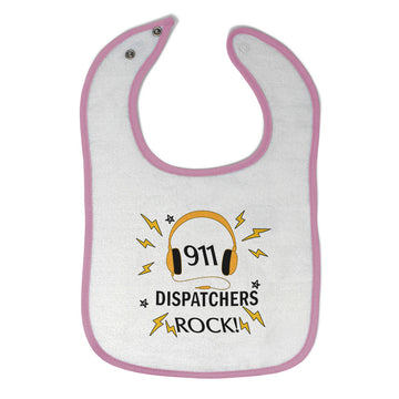 Cloth Bibs for Babies 911 Dispatchers Rock! Baby Accessories Burp Cloths Cotton