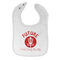 Cloth Bibs for Babies Future Disc Golf Buddy Baby Accessories Burp Cloths Cotton