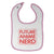 Cloth Bibs for Babies Future Anime Nerd Funny Humor Baby Accessories Cotton - Cute Rascals