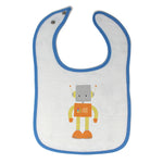 Cloth Bibs for Babies Mr. Robot Characters Robots Baby Accessories Cotton - Cute Rascals