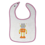 Cloth Bibs for Babies Mr. Robot Characters Robots Baby Accessories Cotton - Cute Rascals