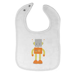 Cloth Bibs for Babies Mr. Robot Characters Robots Baby Accessories Cotton - Cute Rascals